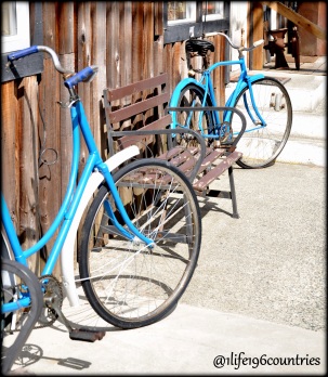 blue bikes